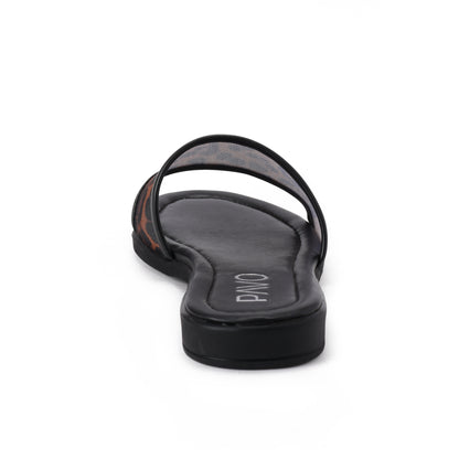 Black Olivia Slipper - PAVO Egypt