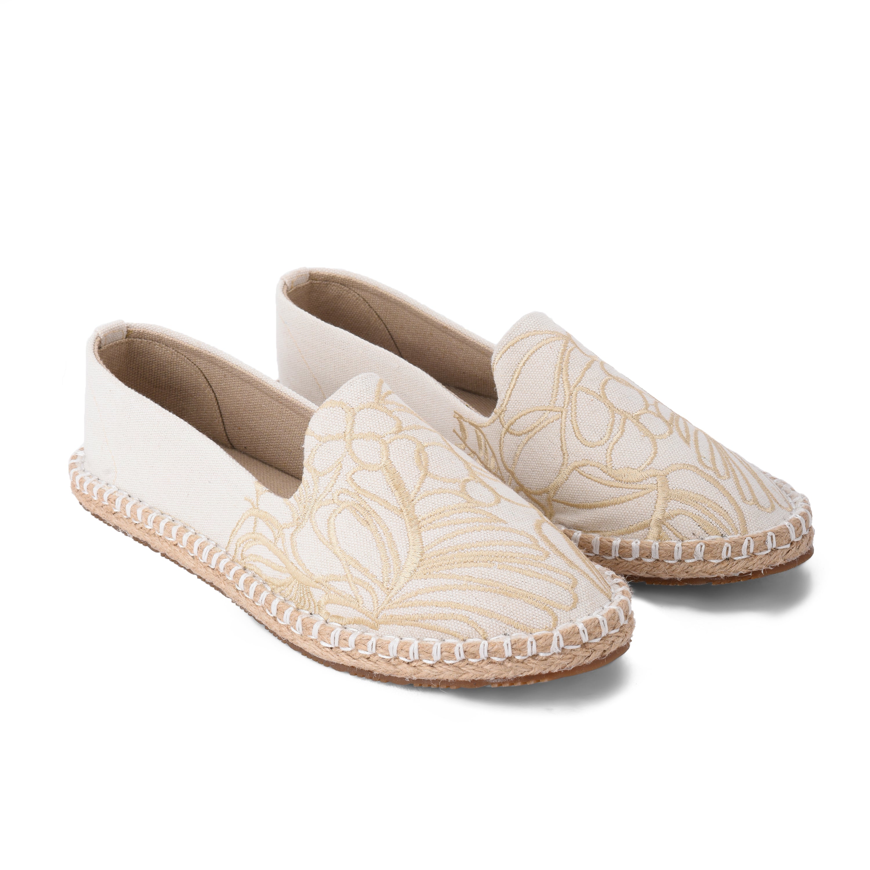 Beige Lucid Espadrilles - PAVO Egypt