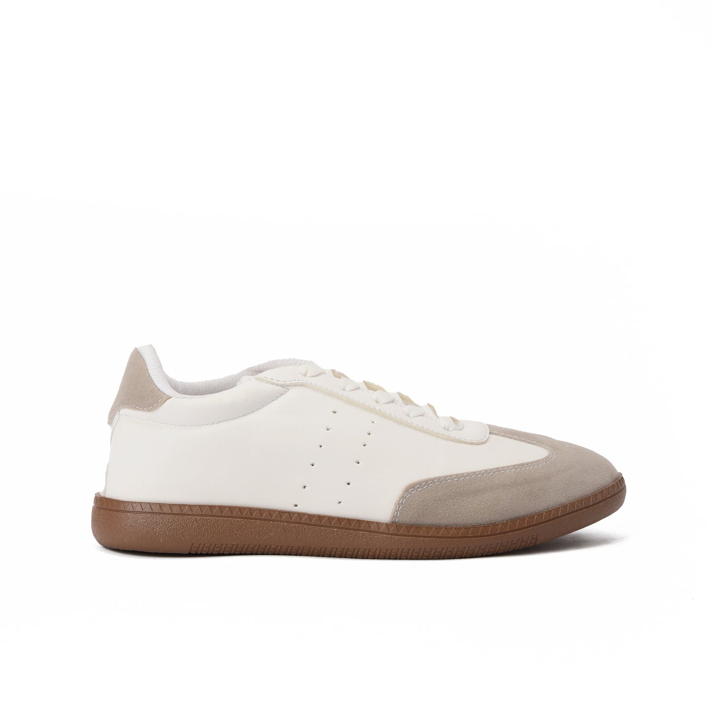 White x Grey Aero Sneakers