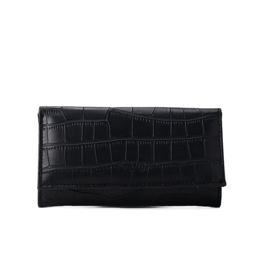 🎁 Black Crocodile Vintage Wallet (100% off) PAVO Egypt