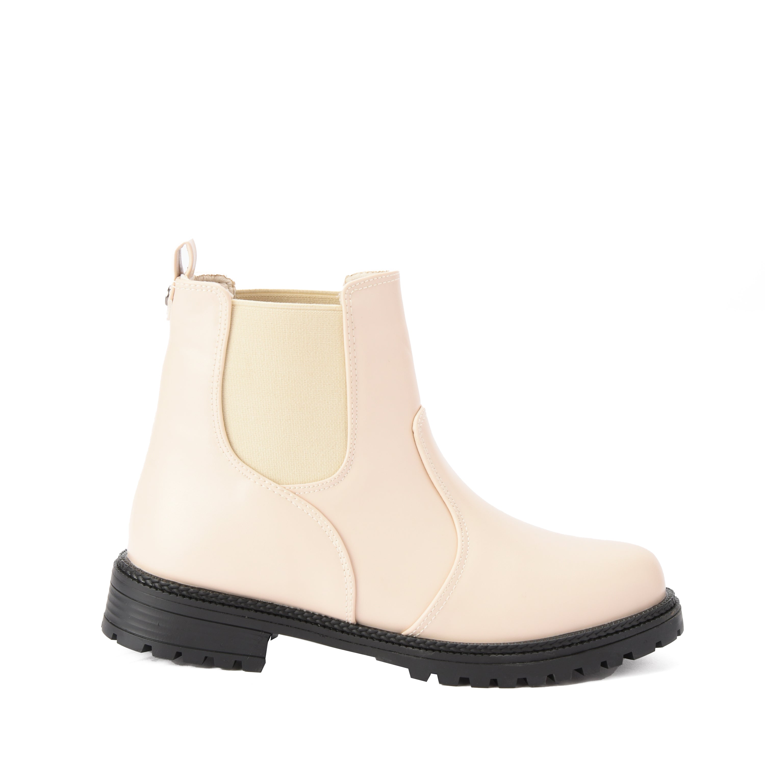 Beige Bristol Boots