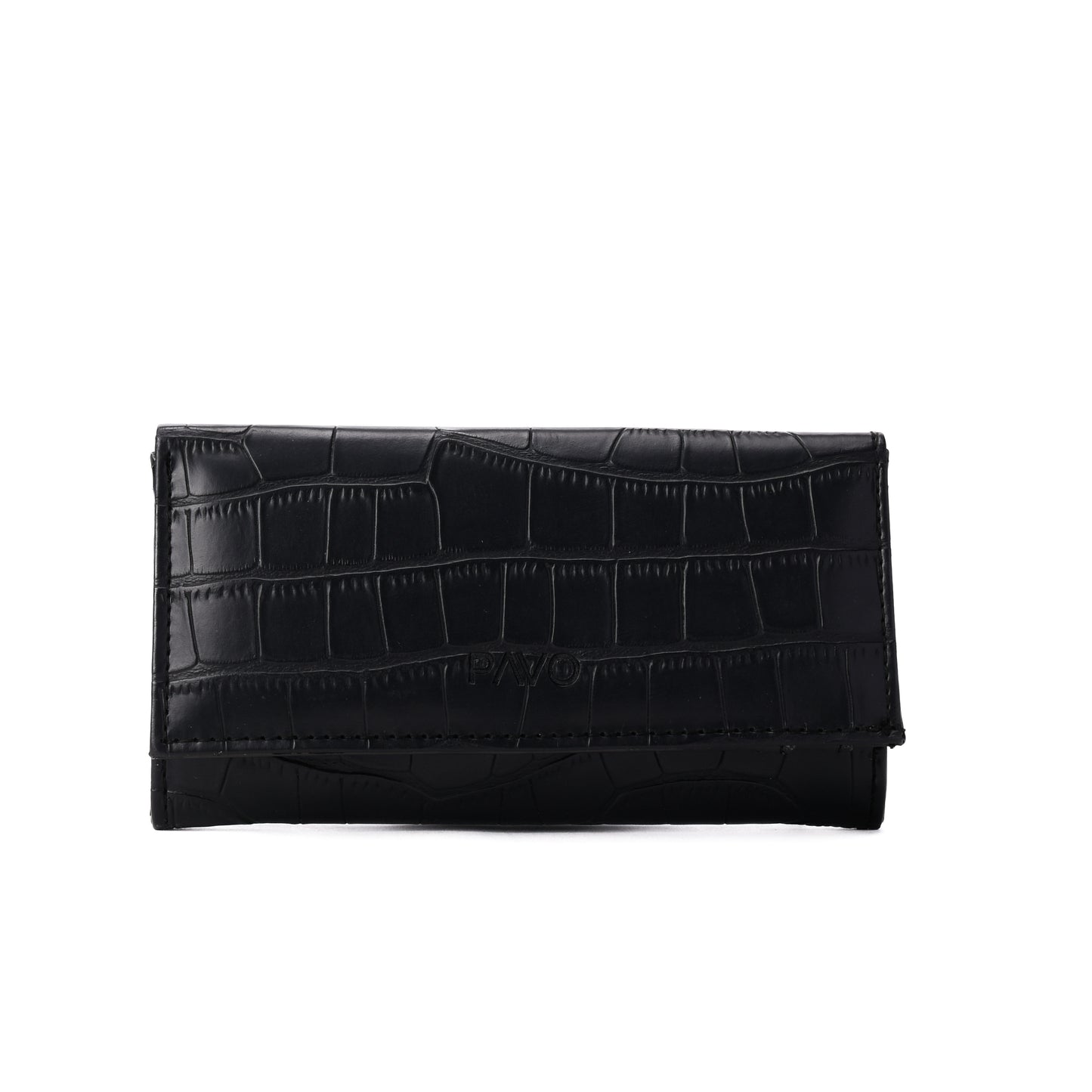 Black Crocodile Vintage Wallet