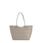 Grey Velvet ToteHandbag