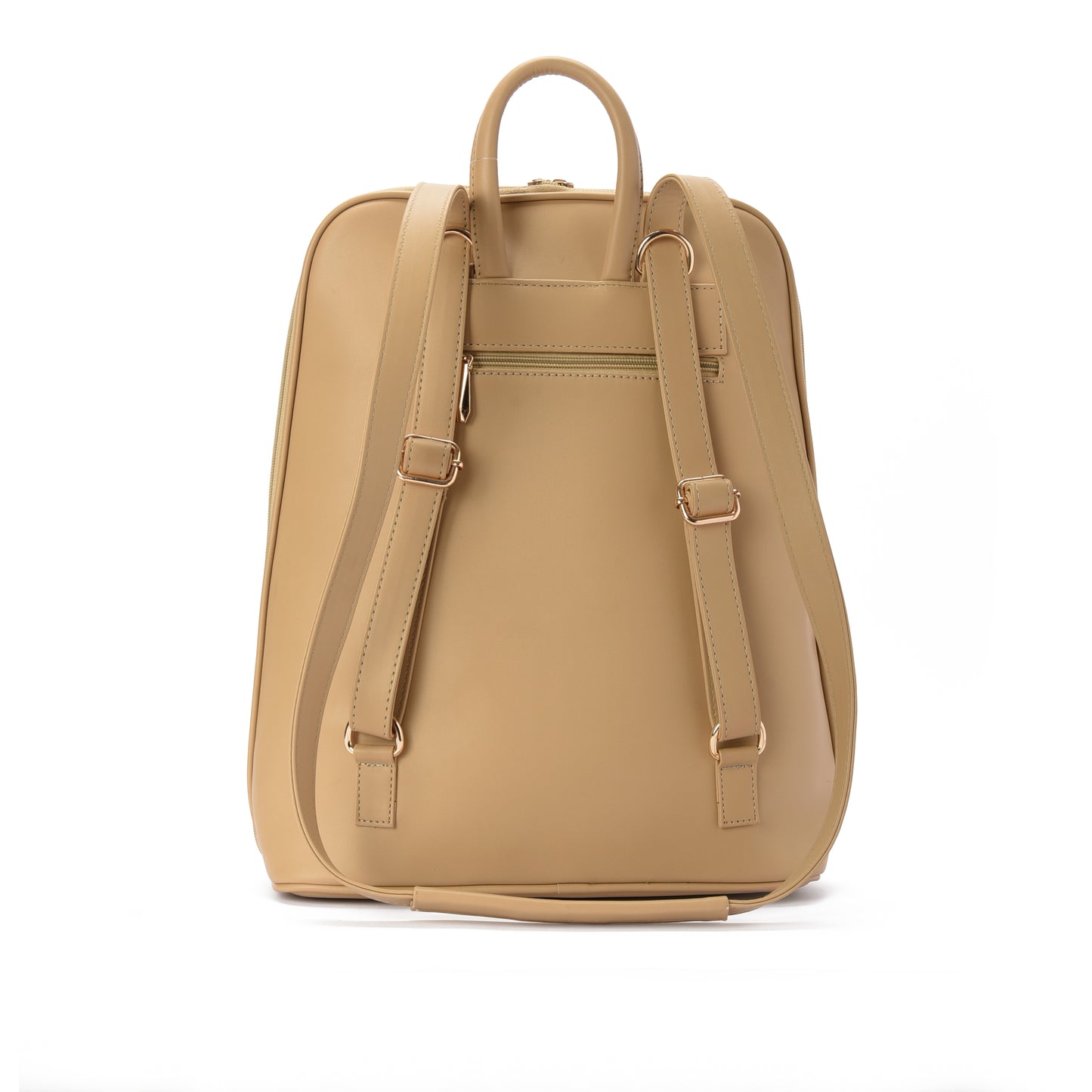 Laptop Beige with Autumn embroideries fabric Backpack/Cross