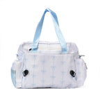 Baby Blue Bow Diaper Bag