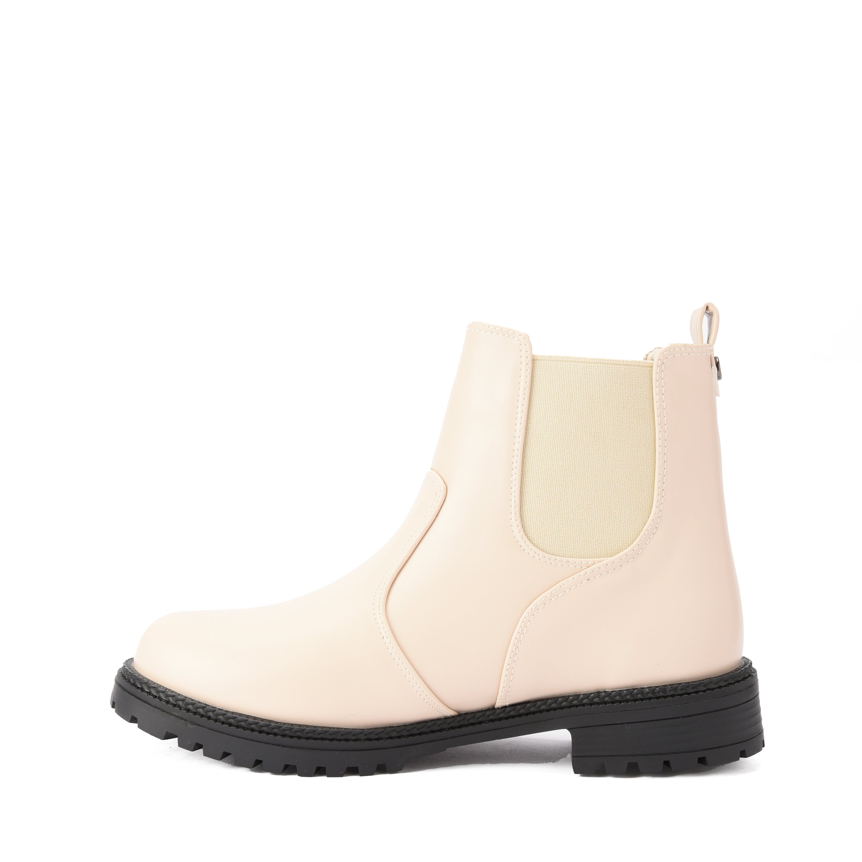Beige Bristol Boots
