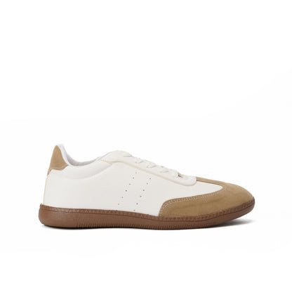 White x Beige Aero Sneakers