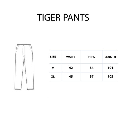 Leopard Linen pants - PAVO Egypt