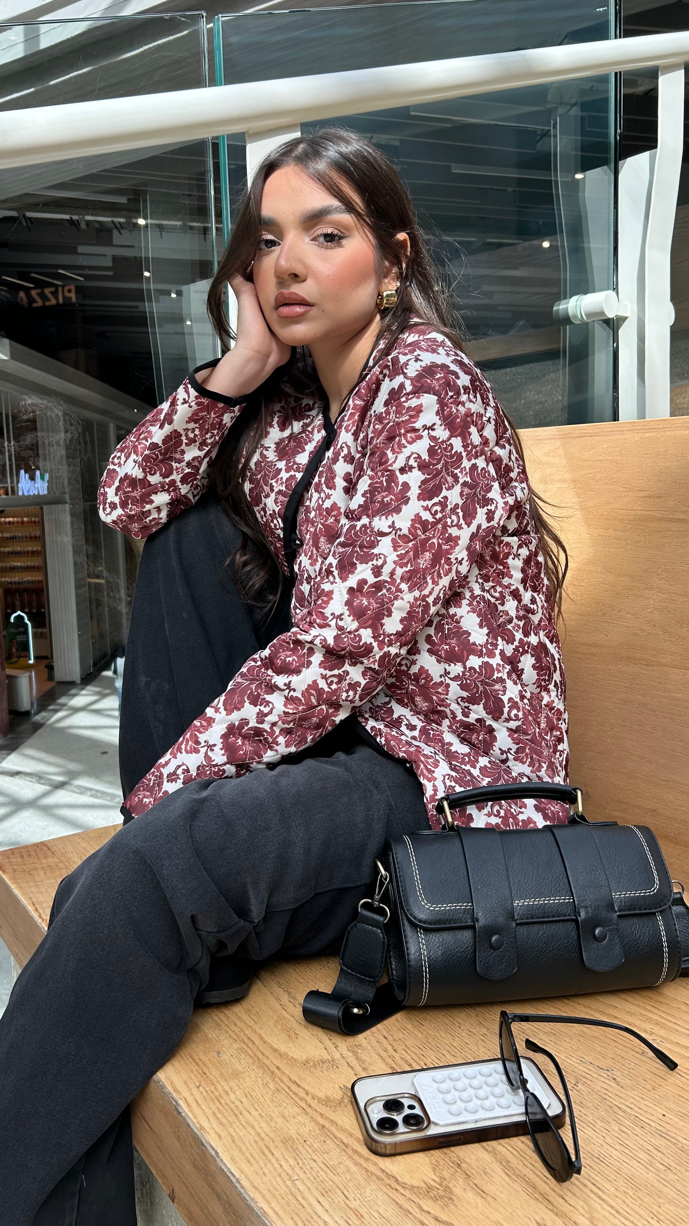 Burgundy Vintage Jacket