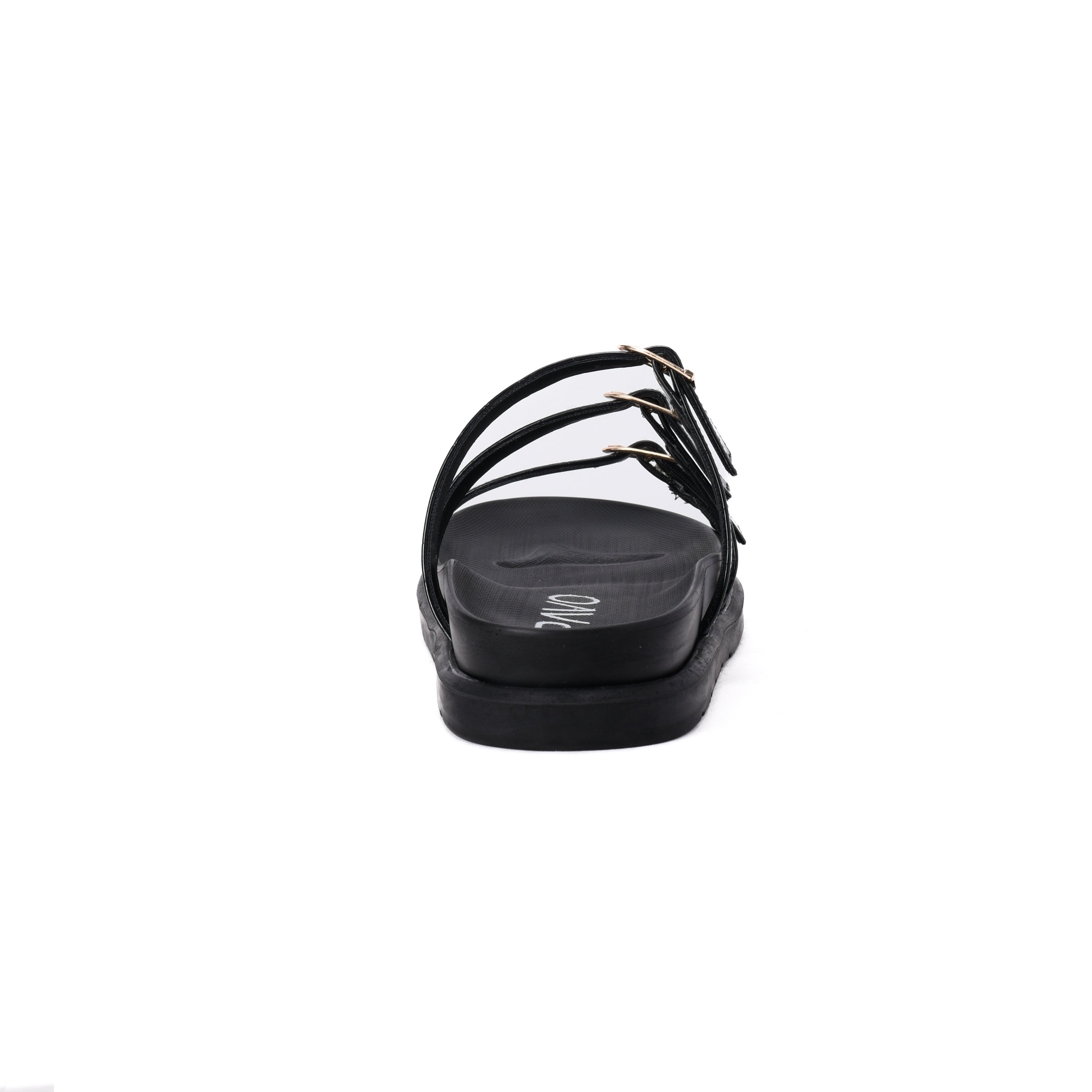 Black Vola Slippers - PAVO Egypt