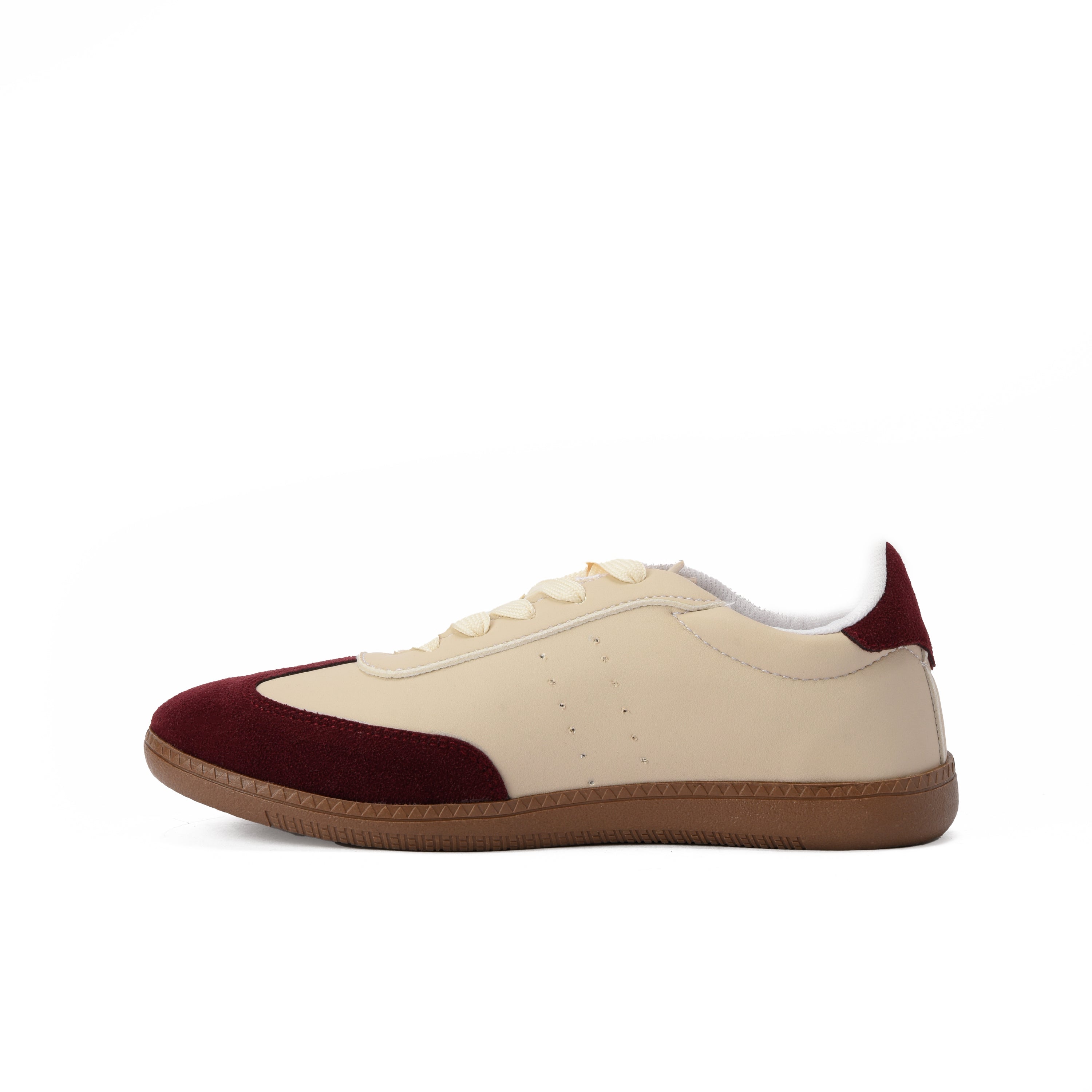 Burgundy Aero Sneakers