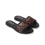 Black Leopard Slipper - PAVO Egypt