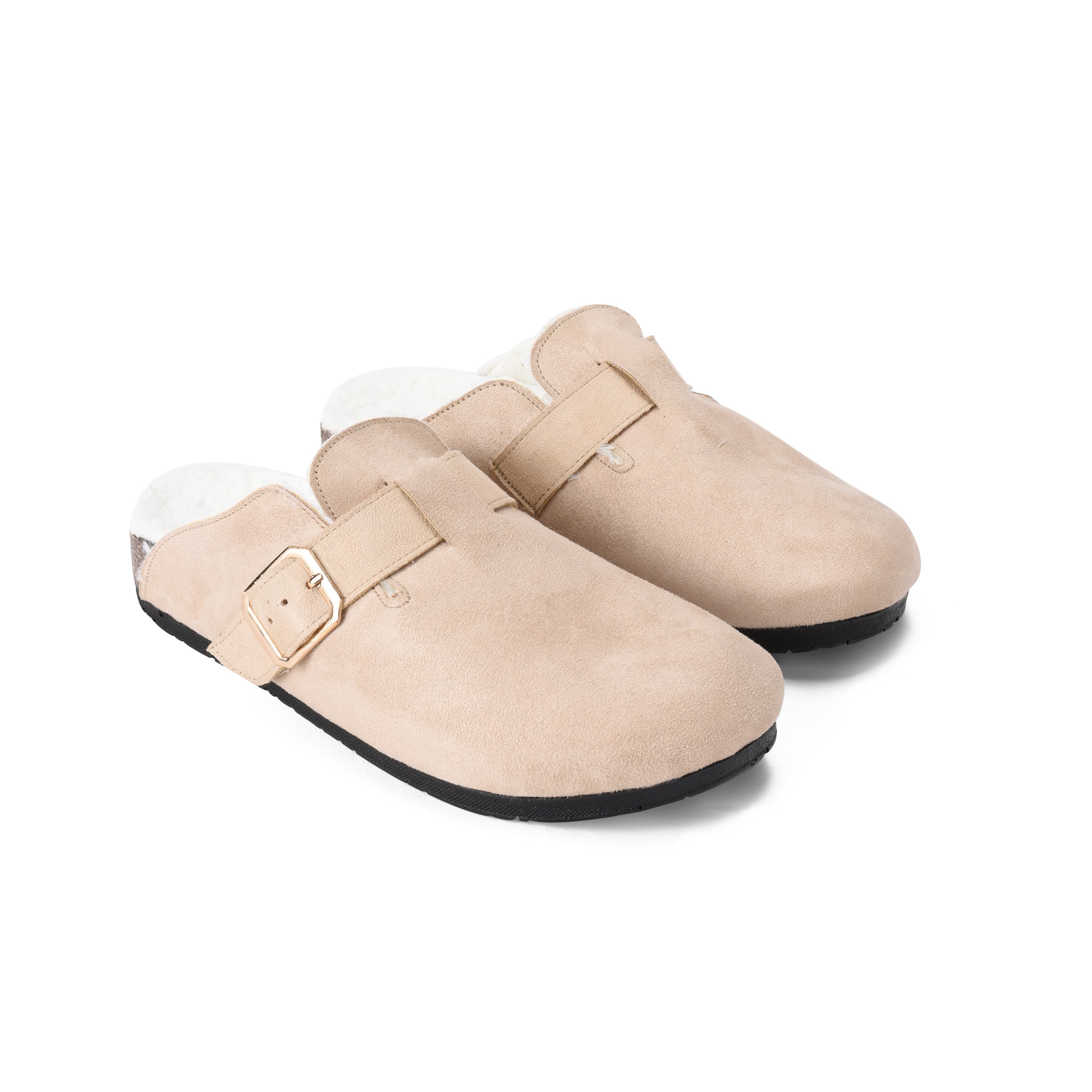 Mule Fur Beige - PAVO Egypt