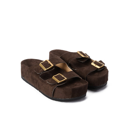 Brown Sway Slipper