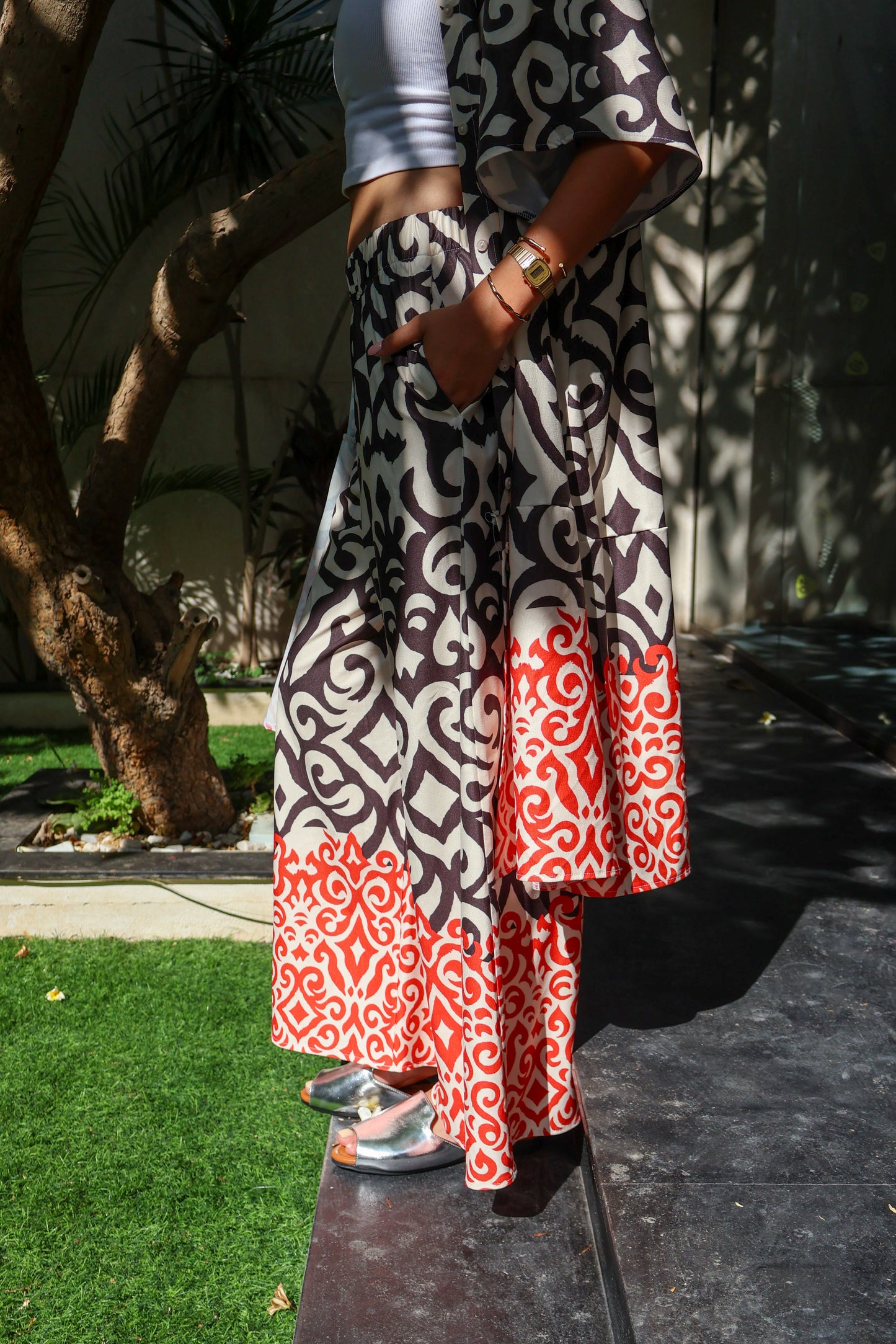 Olivia Black and white Set - PAVO Egypt