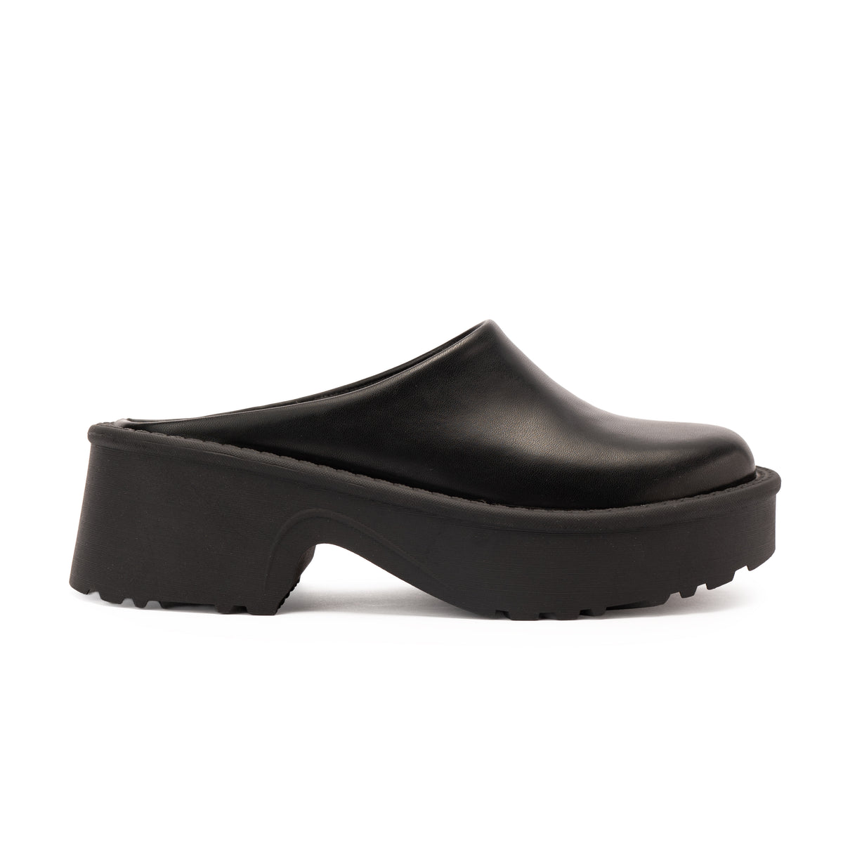 Black Brun mule