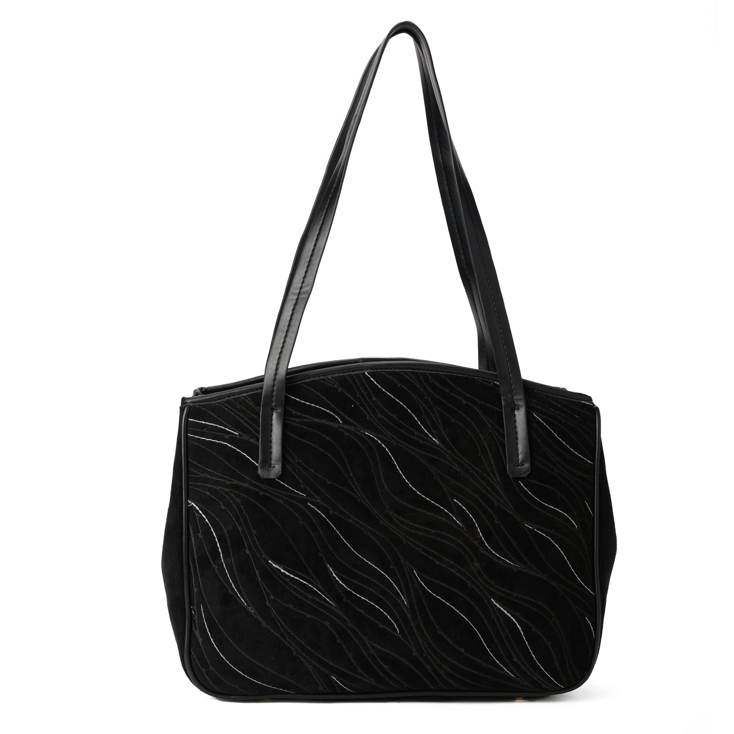 Black Waves Handbag