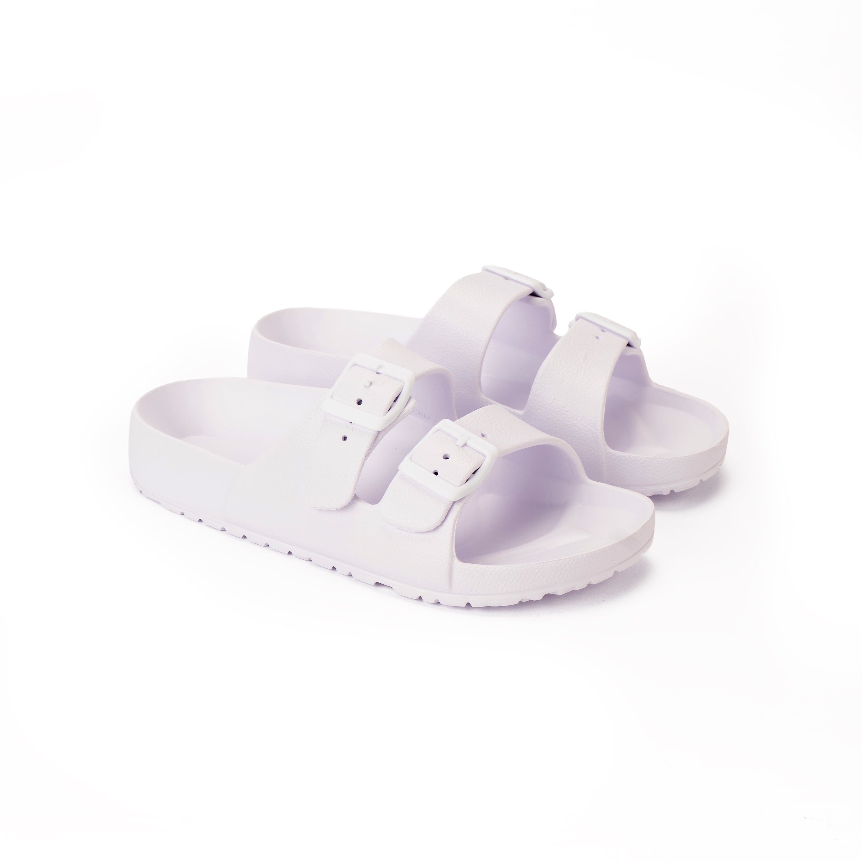 White Allura slippers