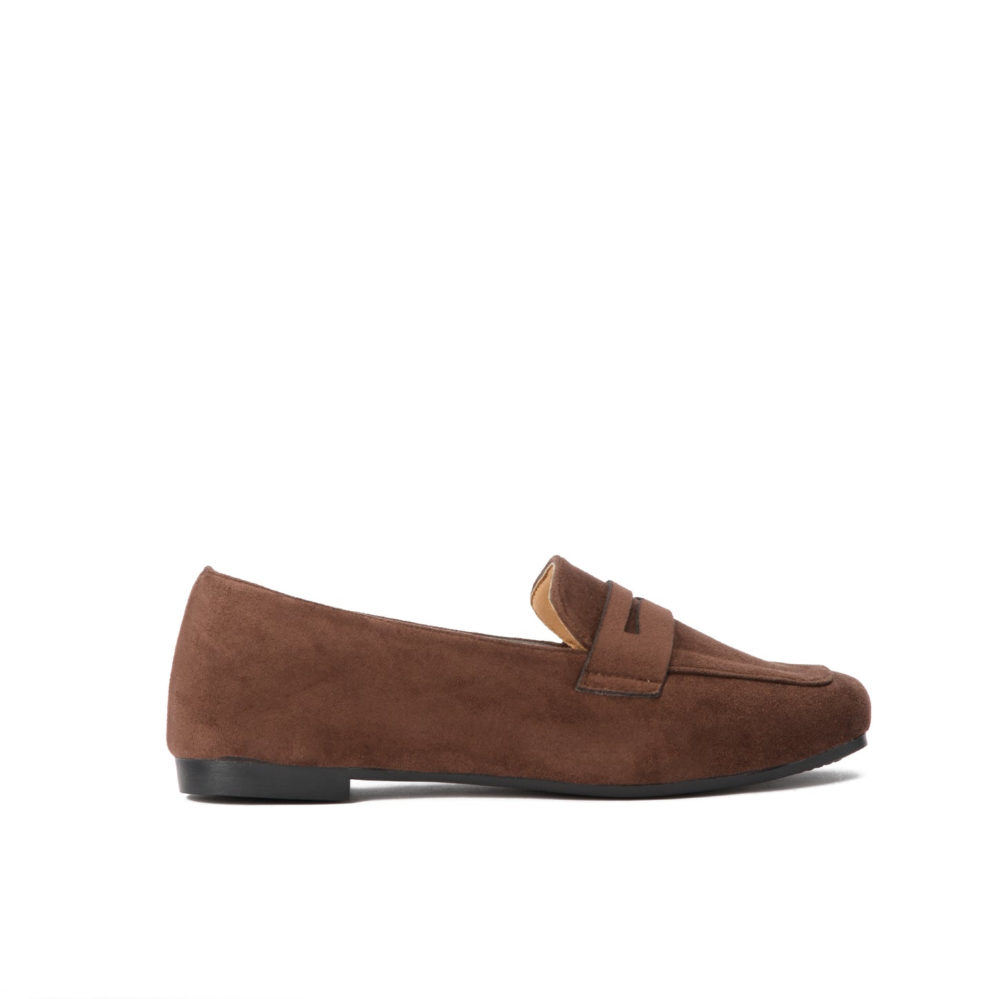 Brown Suede loafer