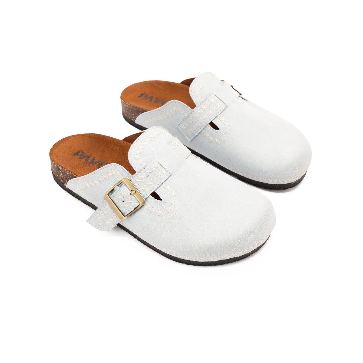 Baby Blue Aria Mule