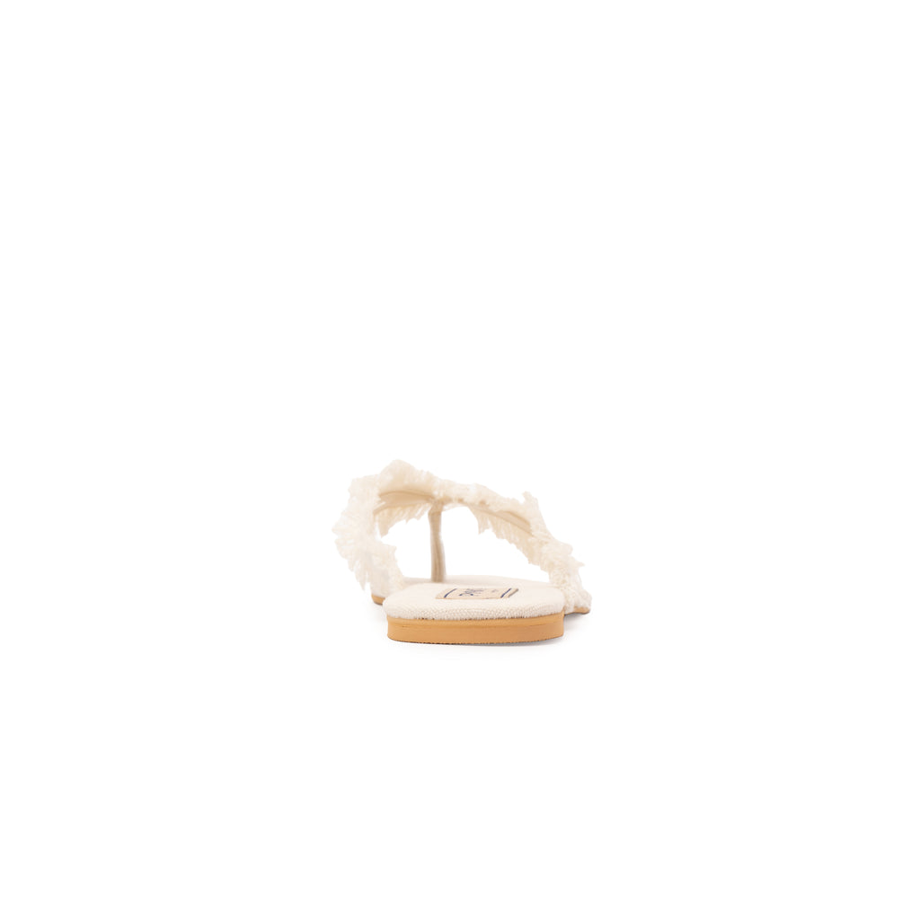 Off White Shore Slippers