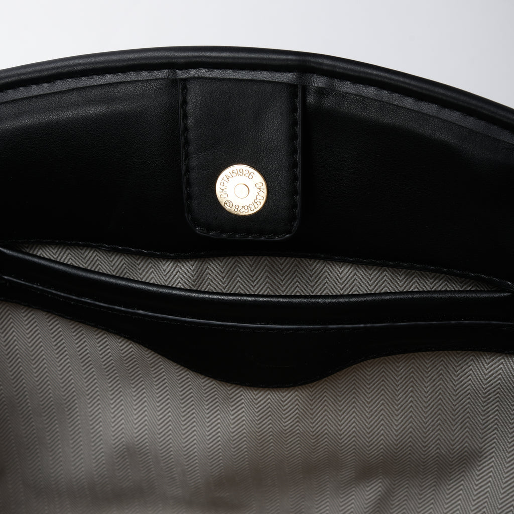 Black Waves Handbag