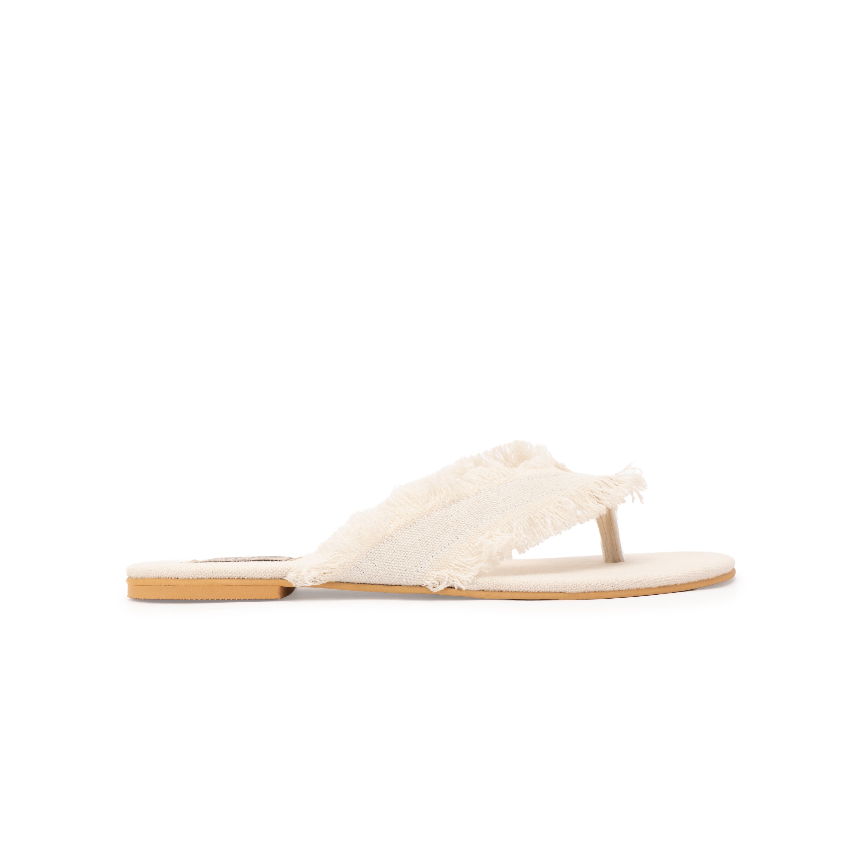 Off White Shore Slippers