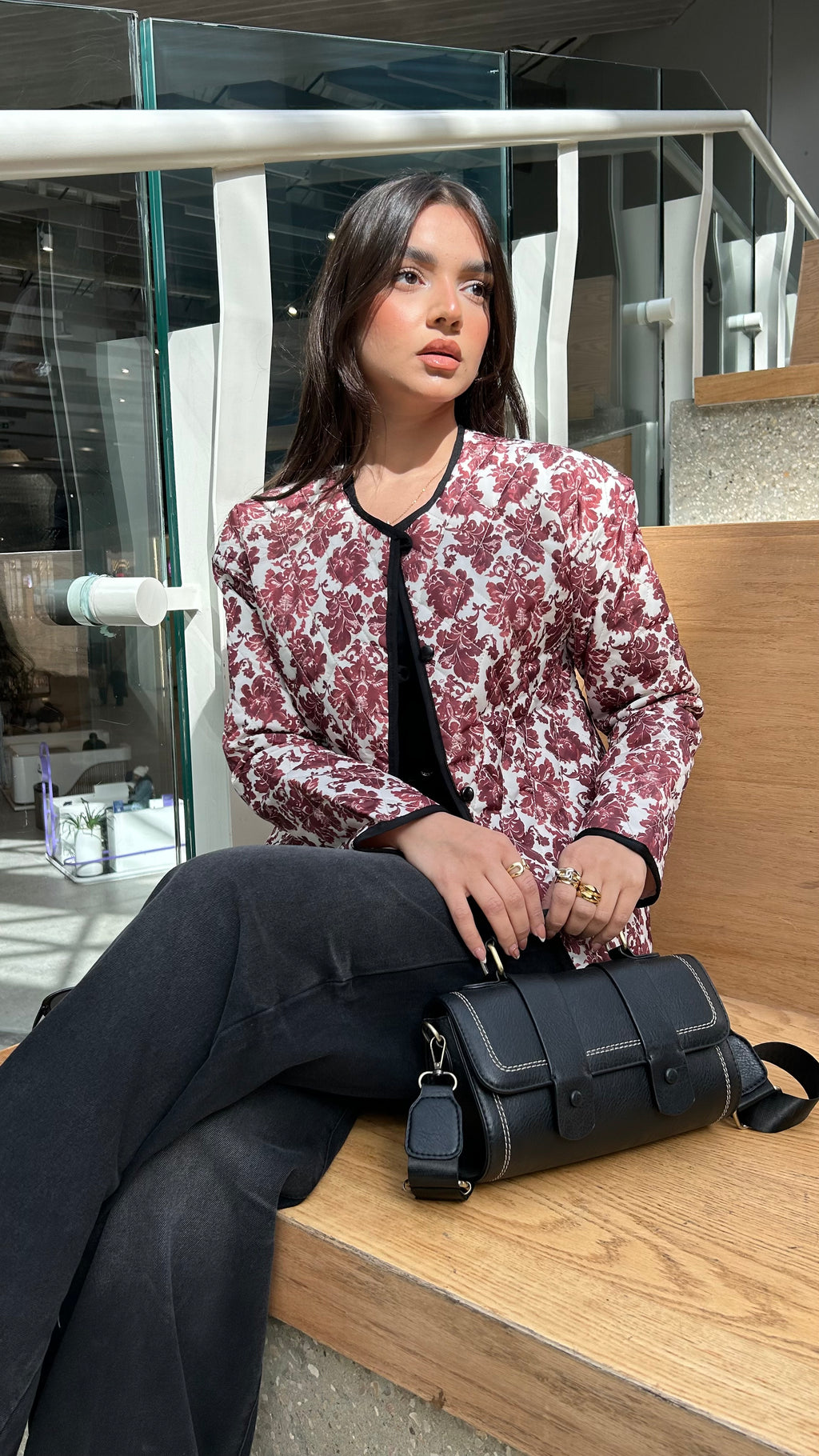 Burgundy Vintage Jacket