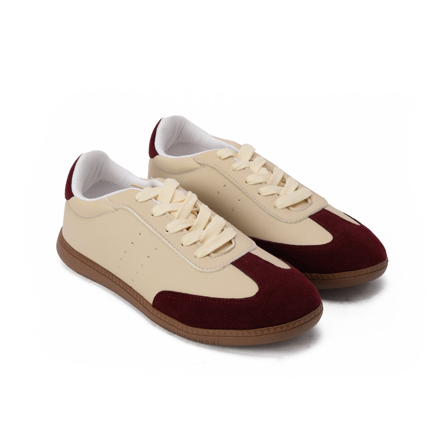 Burgundy Aero Sneakers