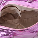 Duffle Bag Metallic Pink pavoegypt