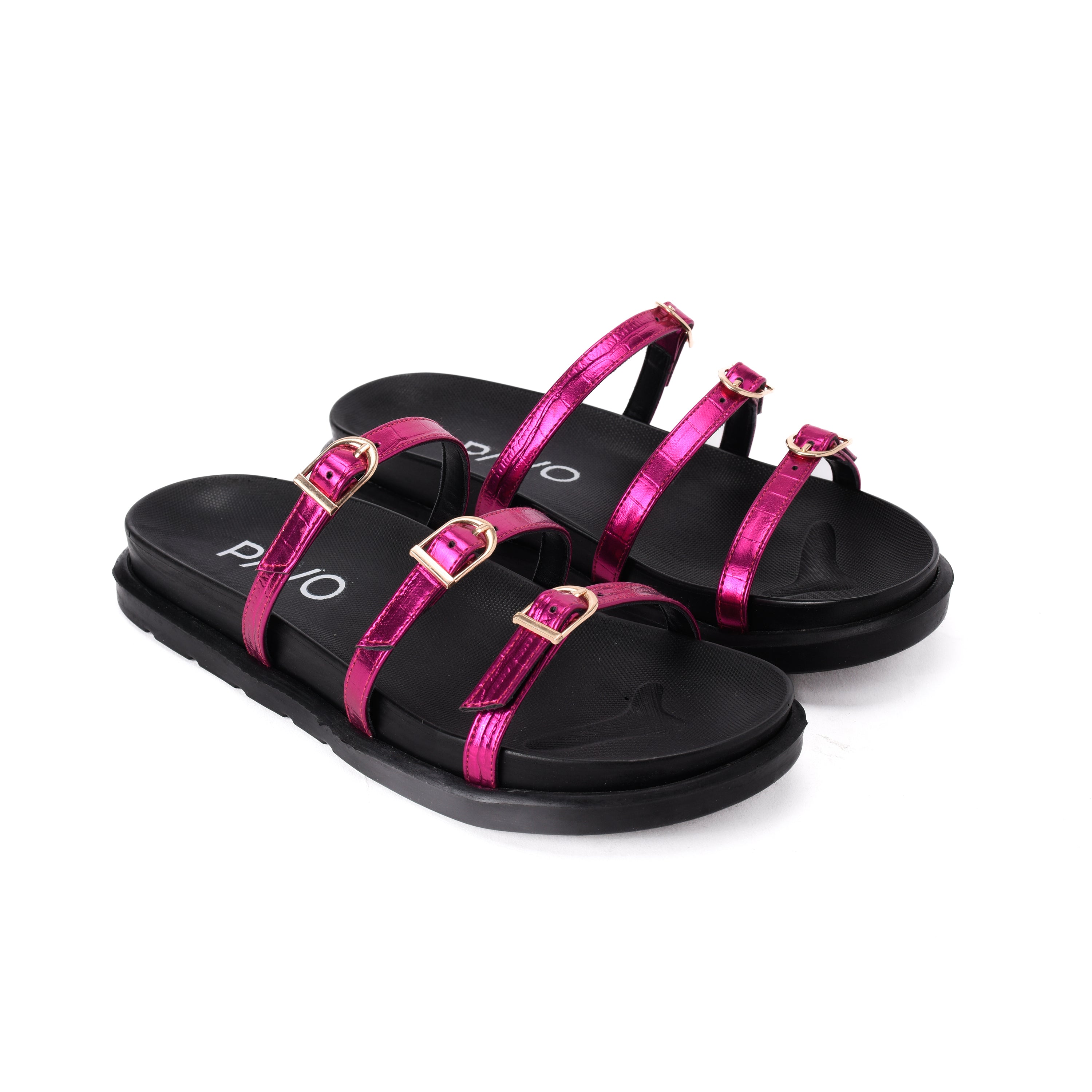 Pink Vola Slippers - PAVO Egypt