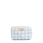 Daisy Blue Makeup Bag