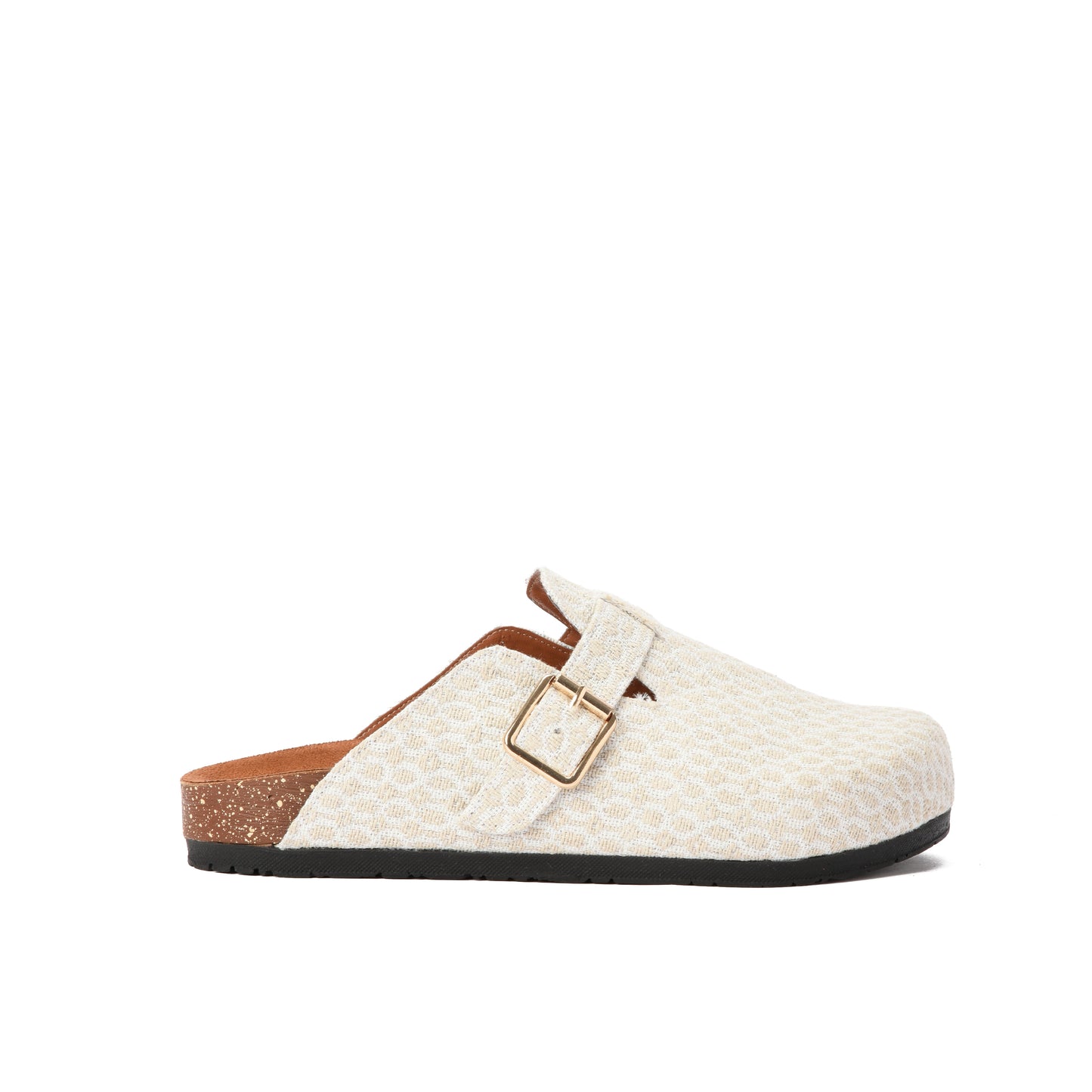 Beige Pixel mule