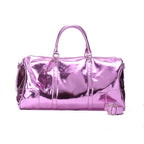 Duffle Bag Metallic Pink pavoegypt