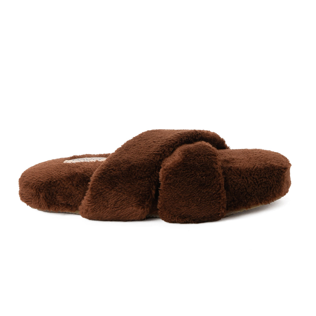 Slipper Fur cross Brown pavoegypt