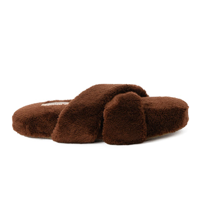 Slipper Fur cross Brown pavoegypt