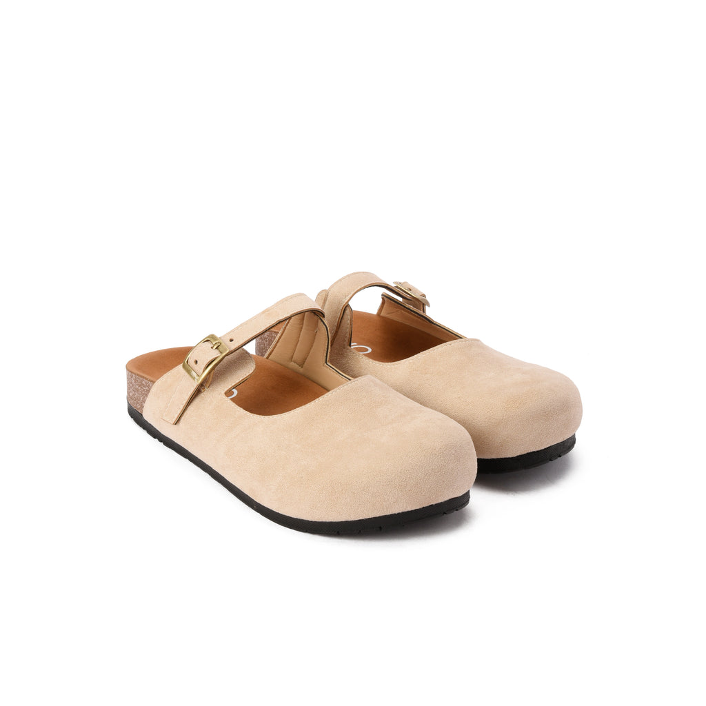 Beige Sable Mule