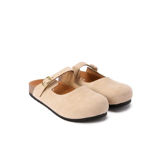 Beige Sable Mule
