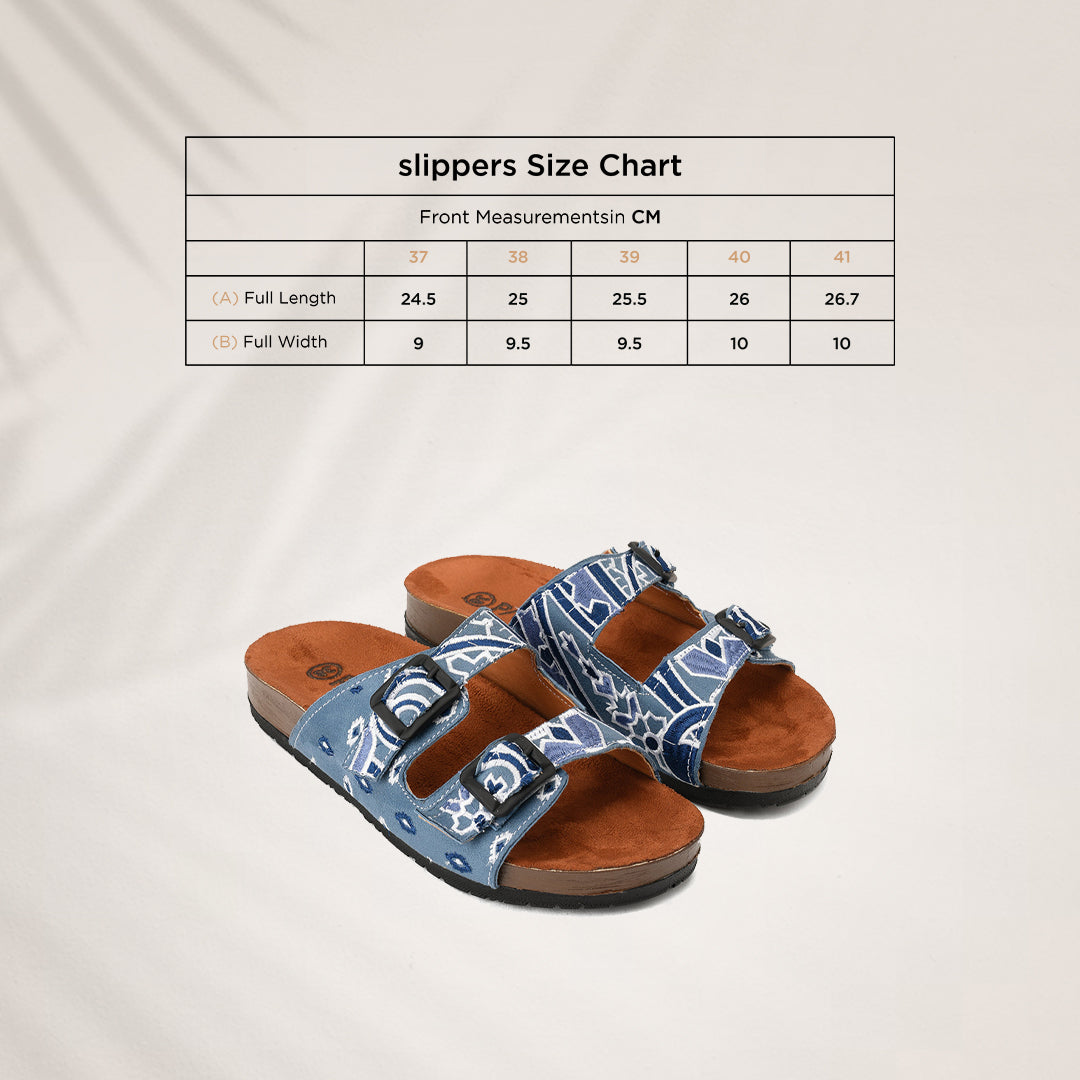 Slippers Celio Blue - PAVO Egypt