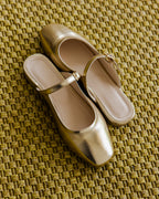 Mule Gold Mary Jane
