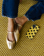 Mule Gold Mary Jane