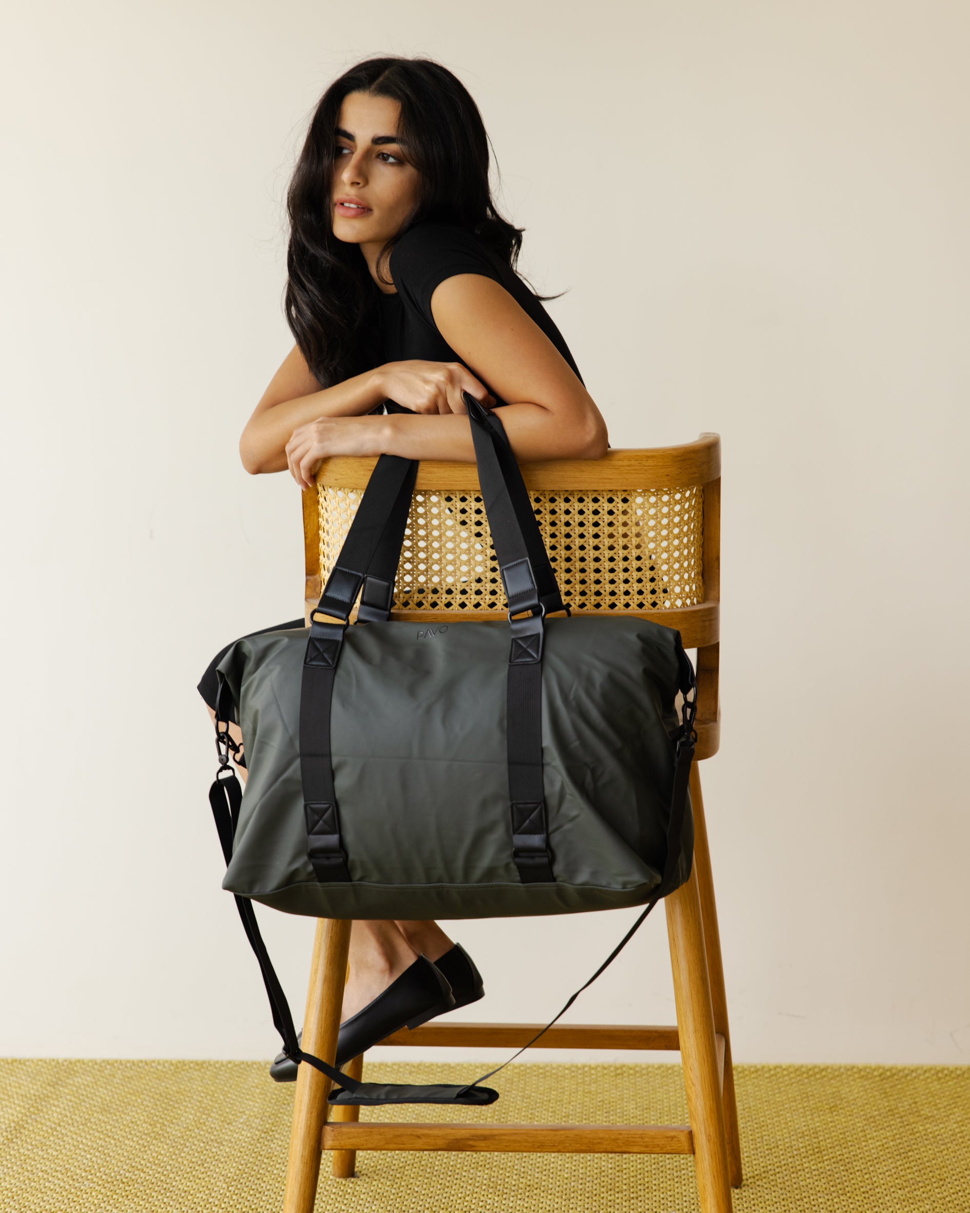 Olive Atlas Duffle Bag