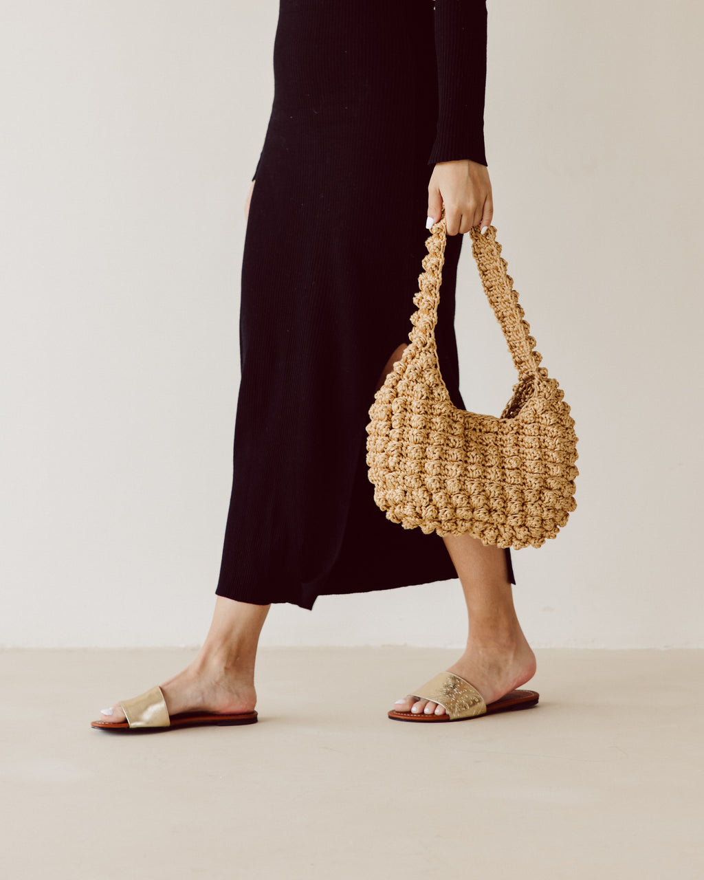 Beige Bubble Bag - PAVO Egypt
