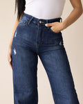 Navy Blue Straight leg jeans PAVO Egypt