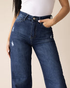Navy Blue Straight leg jeans PAVO Egypt