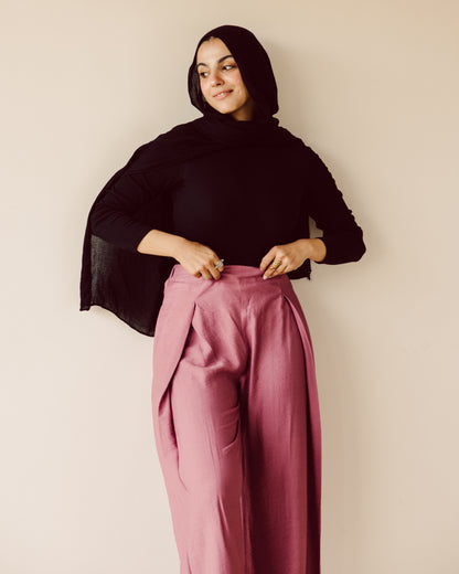 Cashmier wide leg pants