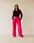 Pink Straight leg pants - PAVO Egypt
