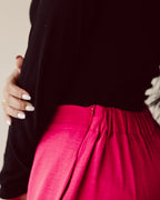Pink Straight leg pants - PAVO Egypt