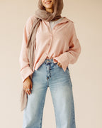 Medium Blue Wide Leg jeans - PAVO Egypt