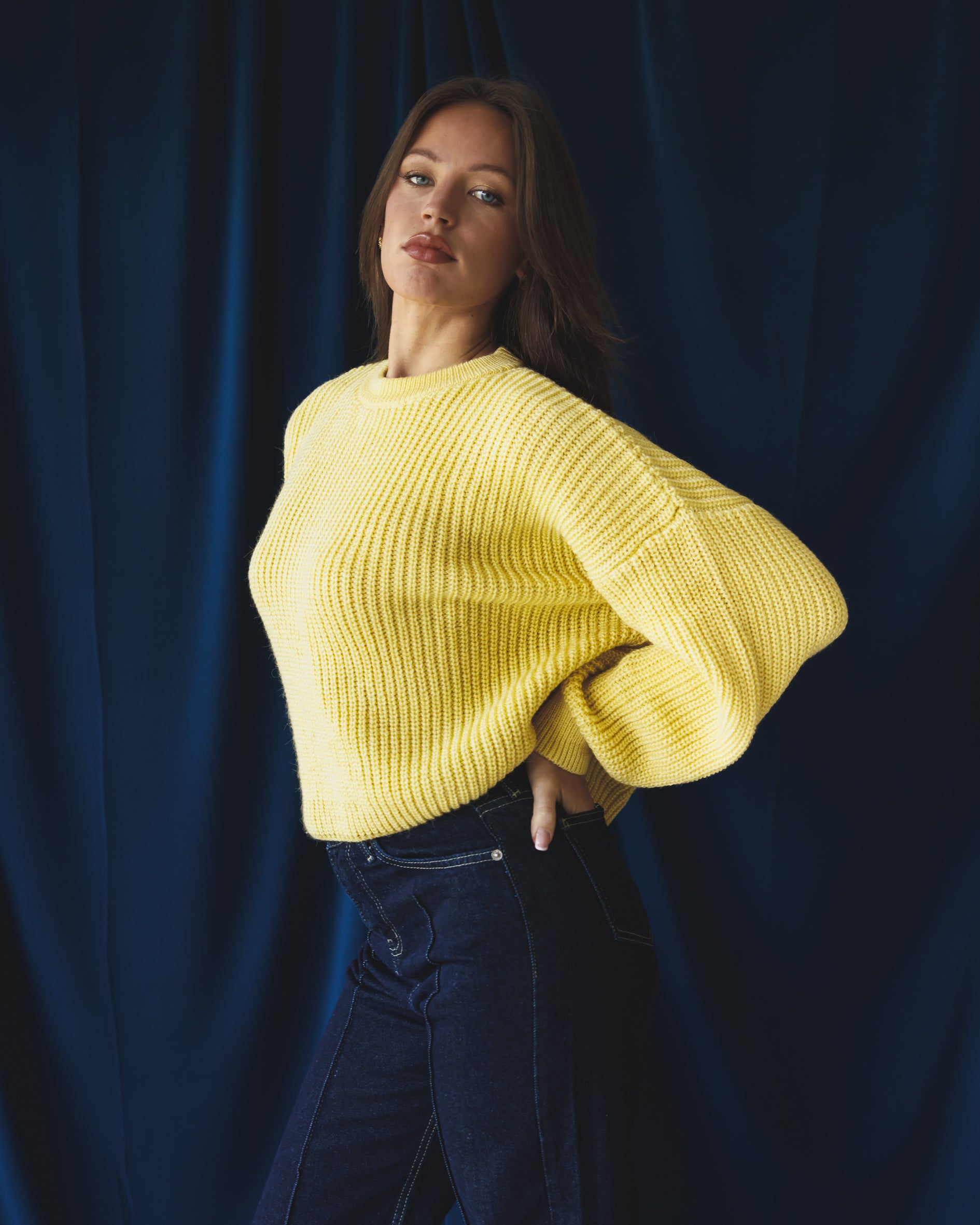 Mustard Blush Pullover